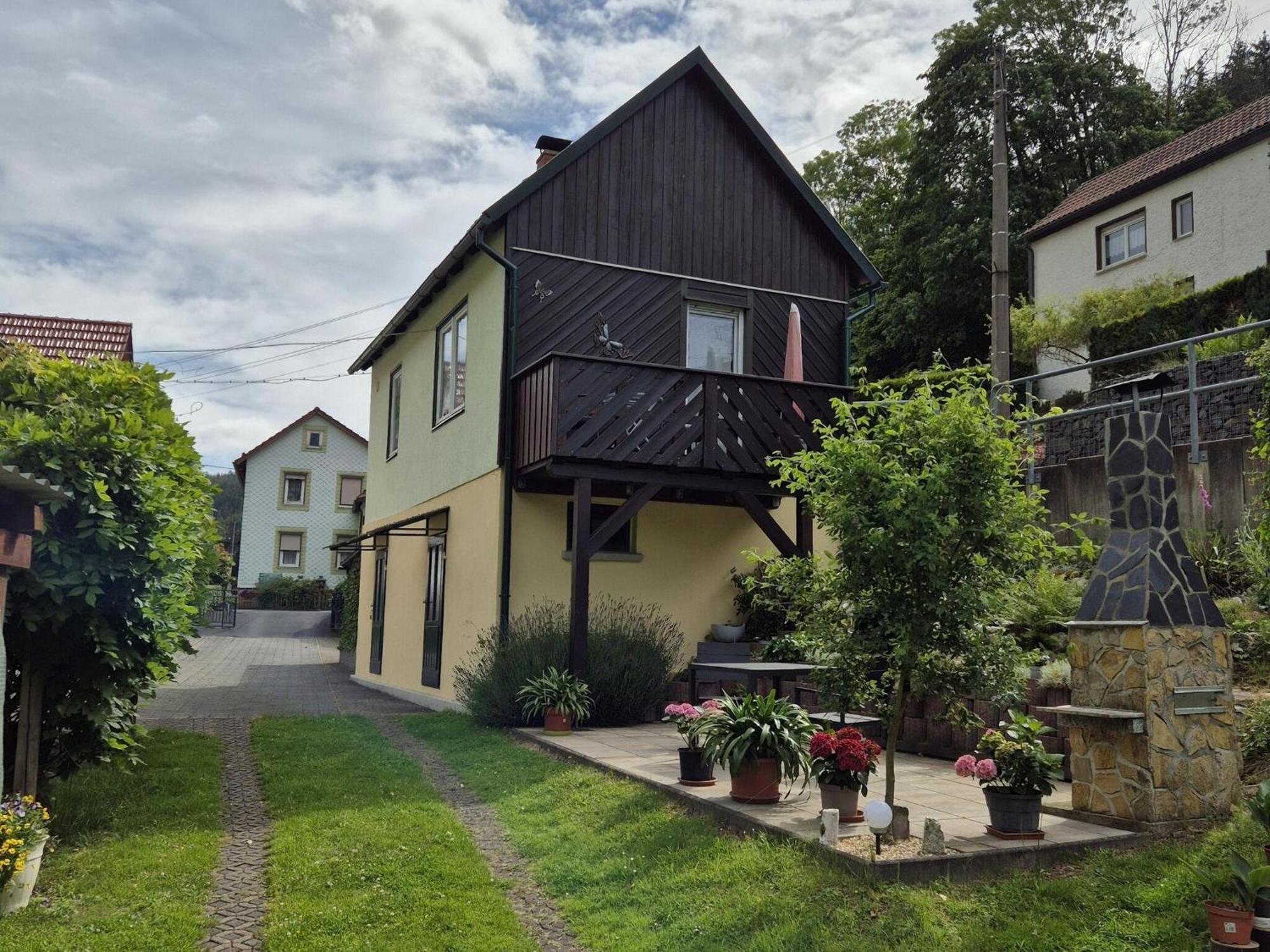 Holiday Home With Garden Langenbach (Thuringia) Exterior foto
